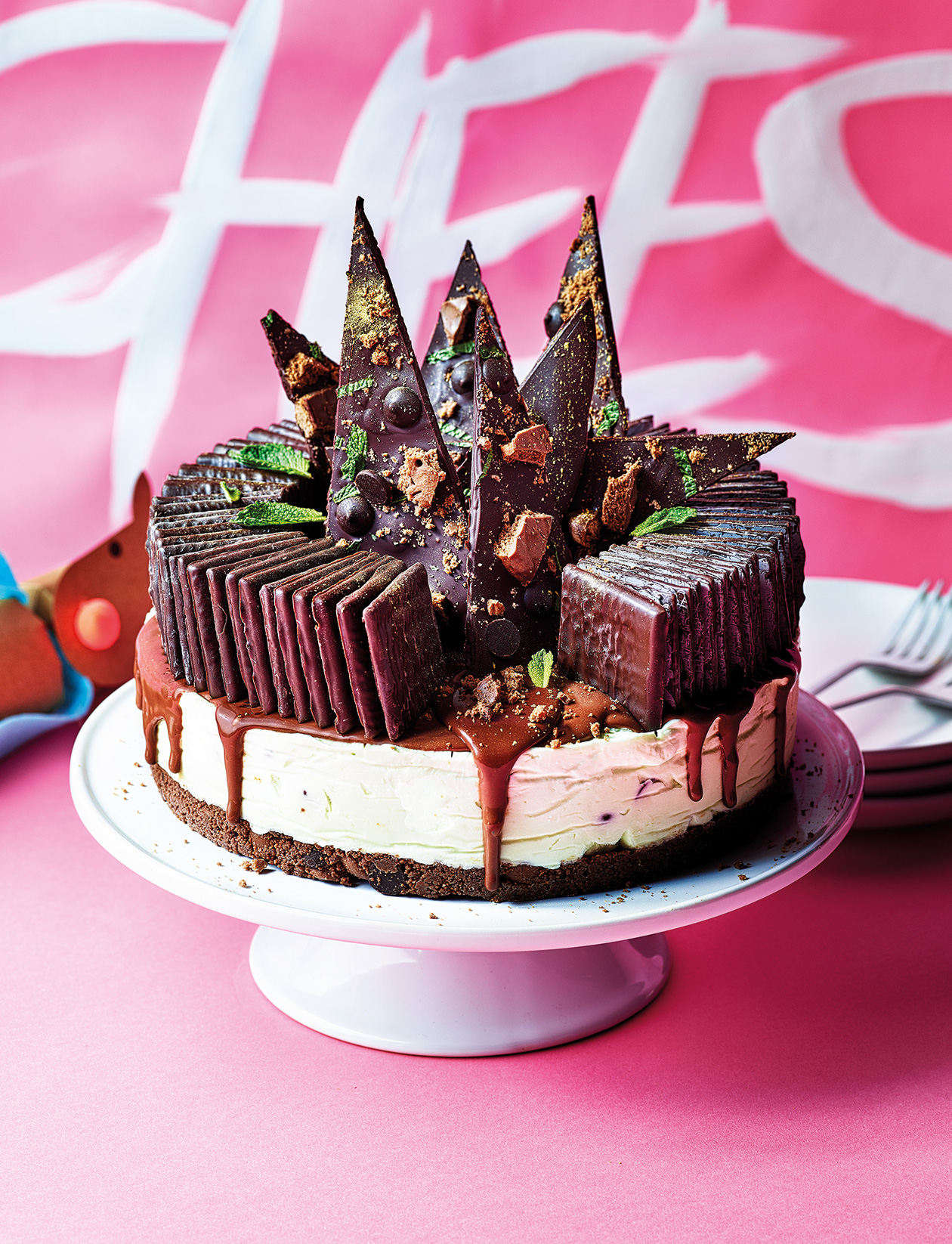 After Eight cheesecake recipe Sainsburys Magazine
